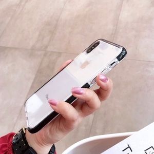iPhone X Luxury Glossy Shockproof Silicone case